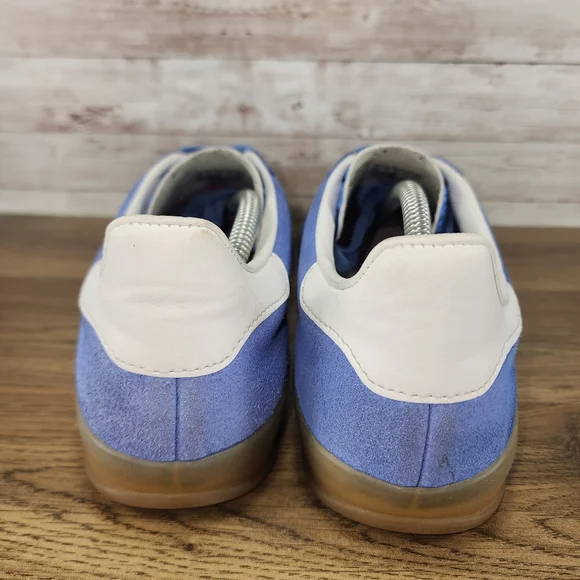 Adidas Originals Women's Gazelle Indoor Blue Sneaker Size 8.5 - Picture 7 of 8